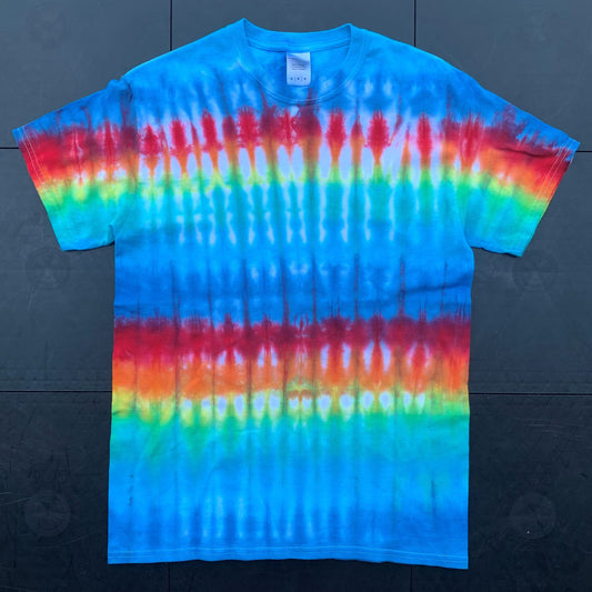 Shirt-Short Sleeve-Rainbow Stripe